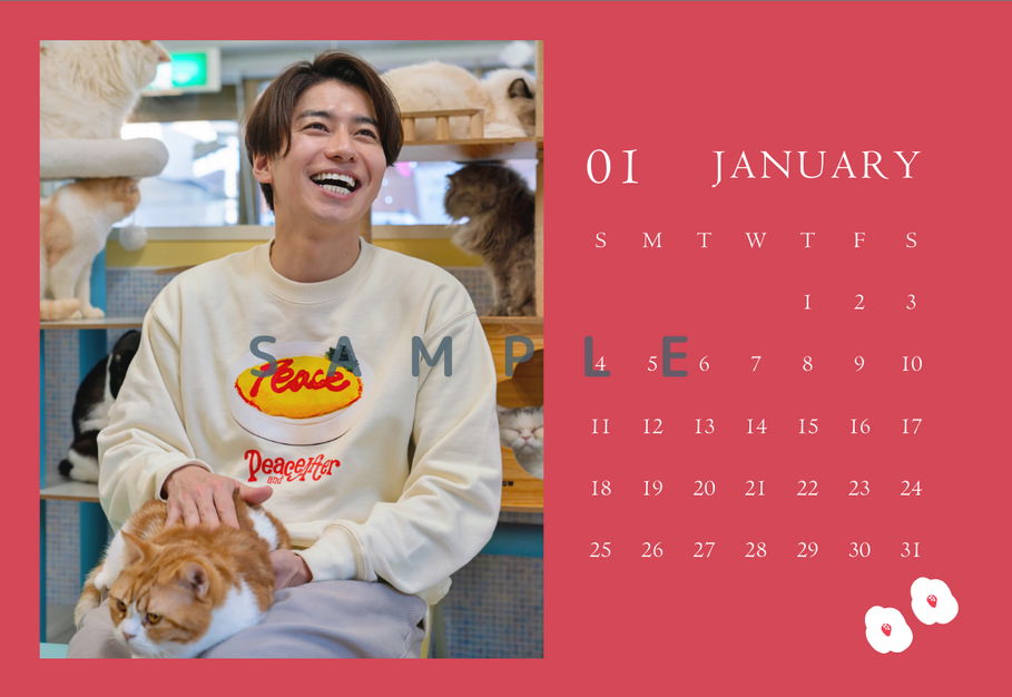 TKFC限定 直筆サイン入り】武田航平 2025-26 卓上カレンダー 【3/9まで