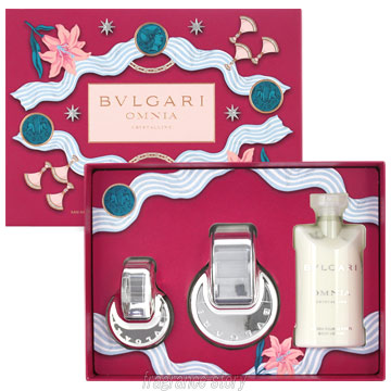 ブルガリ BVLGARI】オムニア クリスタリン 3Pセット EDT65ml+EDT15ml+