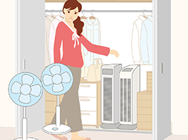 ホット＆クール ハイタワーファン KHF-1206/W｜ホット＆クール