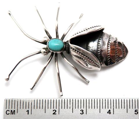 インディアンジュエリーのブローチ・ピン