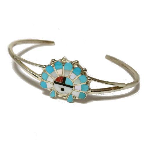 インディアンジュエリー・ズニ族 ブレスレット・バングル