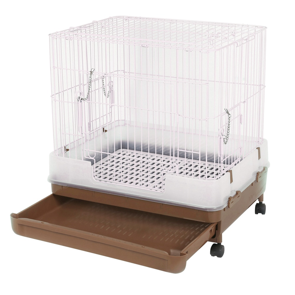 マルカン うさぎのカンタンおそうじケージ H60B の通販