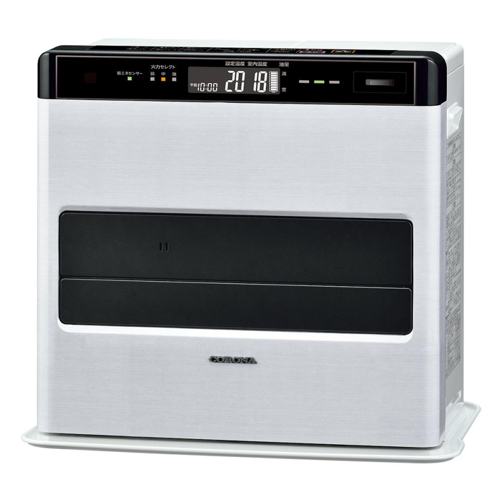 コロナ 石油ファンヒーター 木造19畳 ホワイト FH