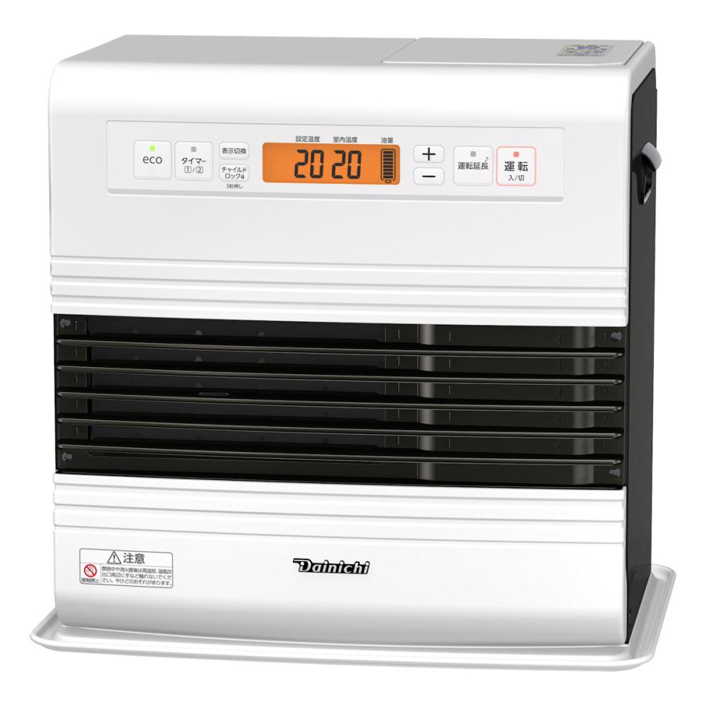 コロナ 石油ファンヒーター 木造12畳 グランホワイト FH