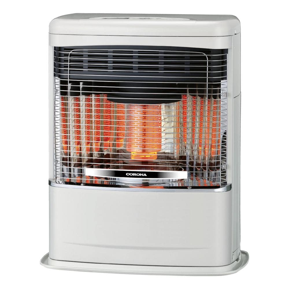 コロナ FF式輻射ストーブ ミニパル 木造14畳 ホワイト FF