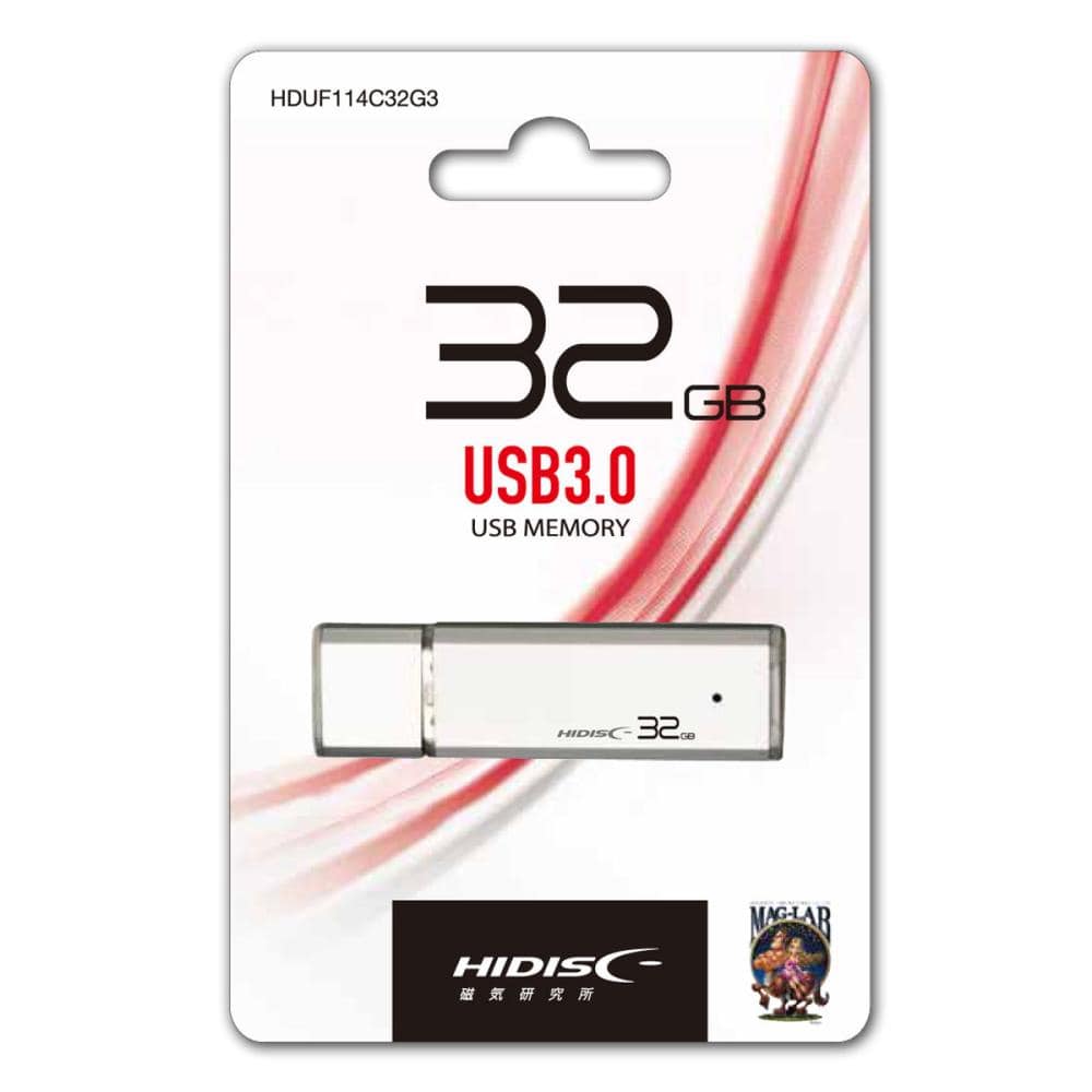 HIDISC キャップ式USBメモリ 64GB USB3．0 の通販