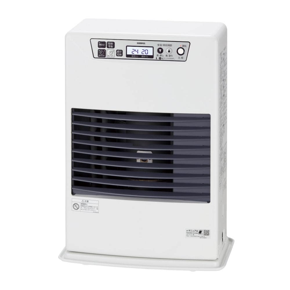 コロナ FF式温風ストーブ 木造14畳 別置タンク式 ナチュラル