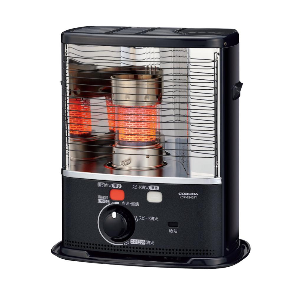 コロナ 反射型 石油ストーブ 木造8畳 ダークグレー SX