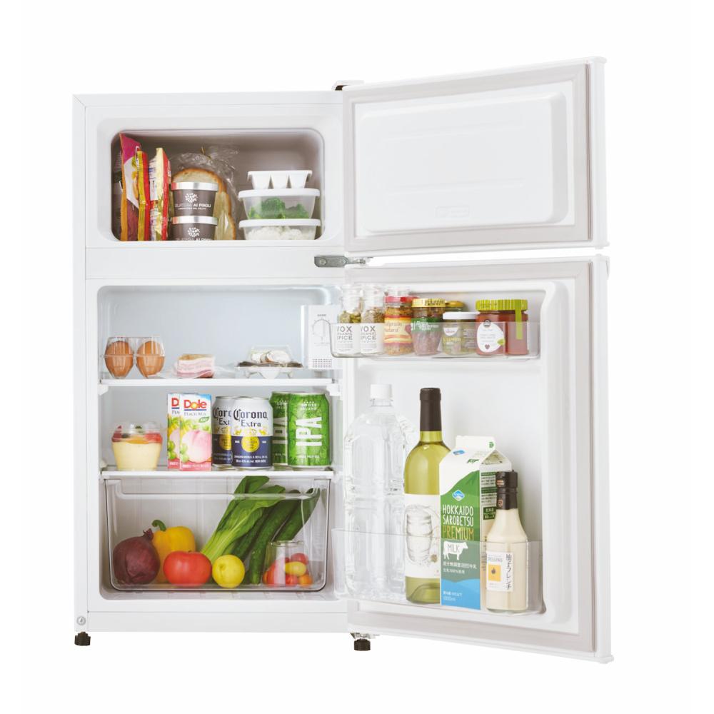 ハイアール 2ドア冷蔵庫 87L ホワイト JR－9A（W） の通販