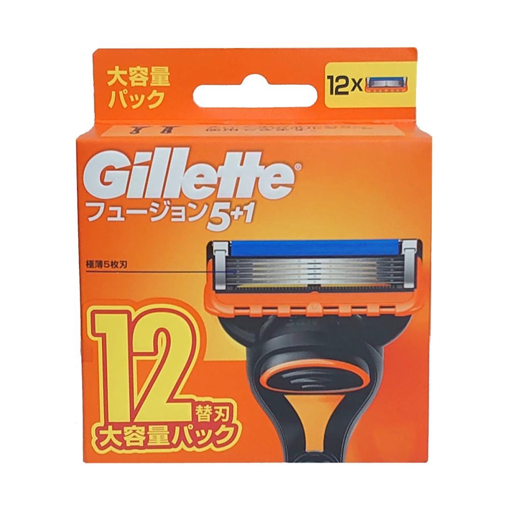 P＆G ジレット フュージョンマニュアル 替刃12個入り の通販