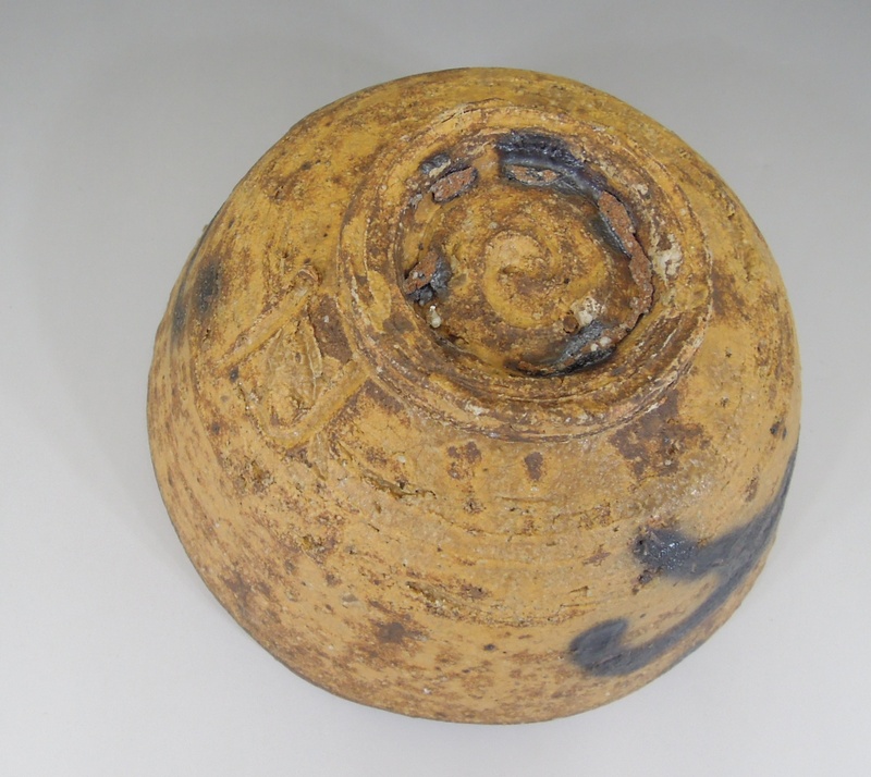 鈴木五郎 『黄瀬戸茶碗』 [古美術こもれび] 骨董,掛軸,絵画の買取と