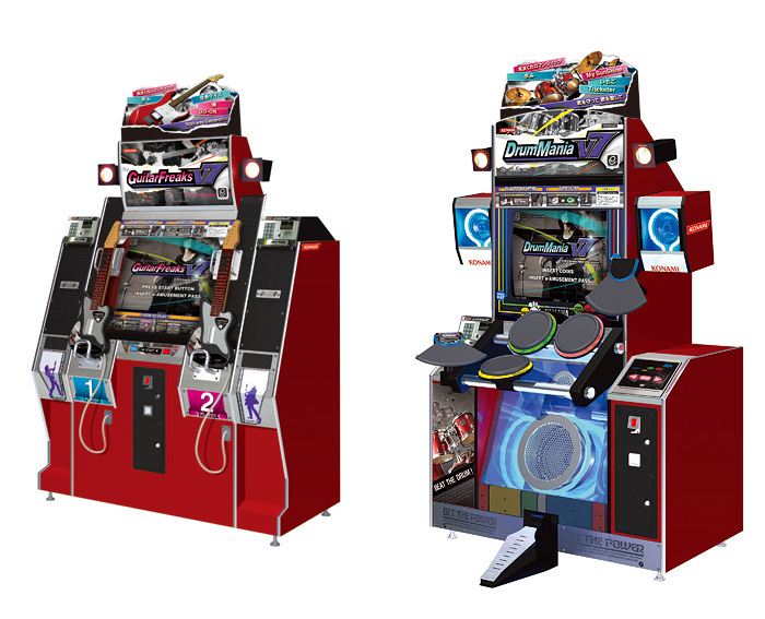 GuitarFreaksV7 & DrumManiaV7 | KONAMI コナミアーケードゲーム製品
