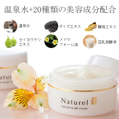 ナチュレルSPゲルクリームPLUS エコツインセット（詰替550g×2） ナユタ