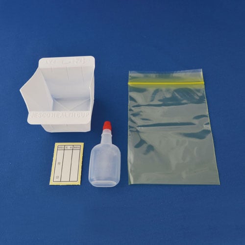 日本マイクロ 採尿検査キット 健診用・採尿瓶タイプ 1010－02