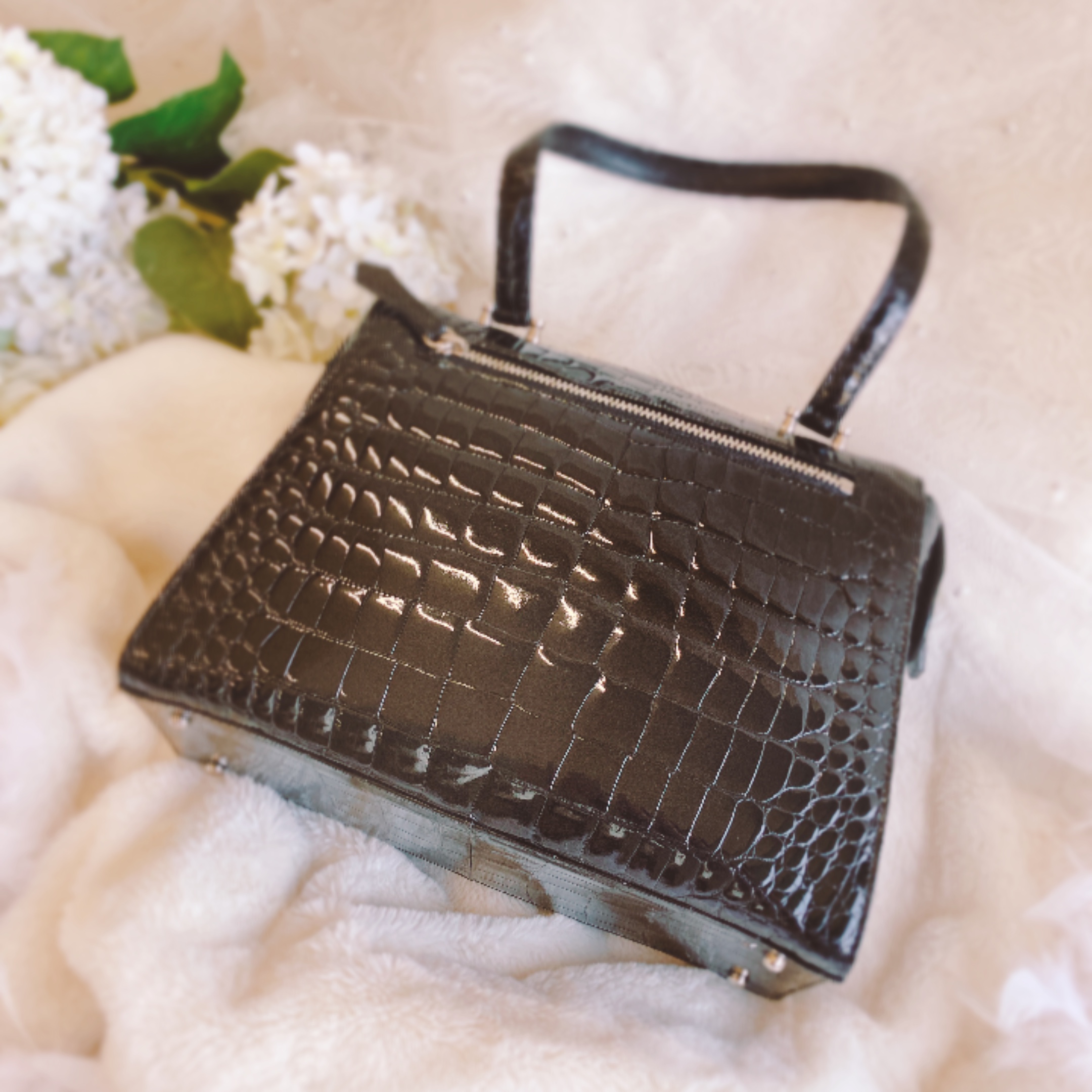 カワノバッグ / 【日本製】 センター取り クロコダイル 本革
