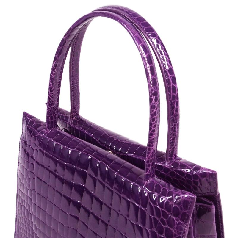 カワノバッグ / センター取り 一点物 クロコダイル レディース