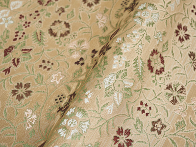 早雲寺銀襴」全通袋帯 伝統工芸士 新井寛作(u99190CL) 帯紹介