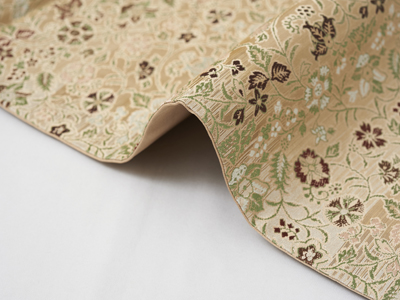 早雲寺銀襴」全通袋帯 伝統工芸士 新井寛作(u99190CL) 帯紹介