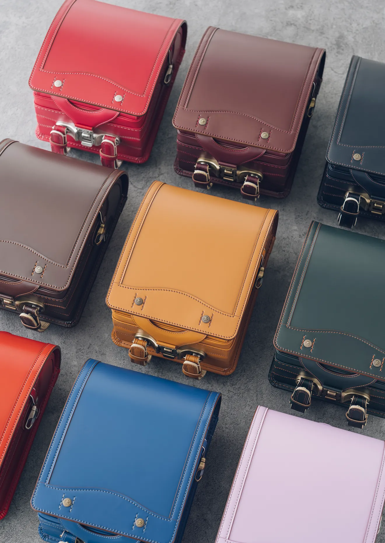 2027年ご入学向け】コードバン・アンティーク（かぶせコードバン）紺