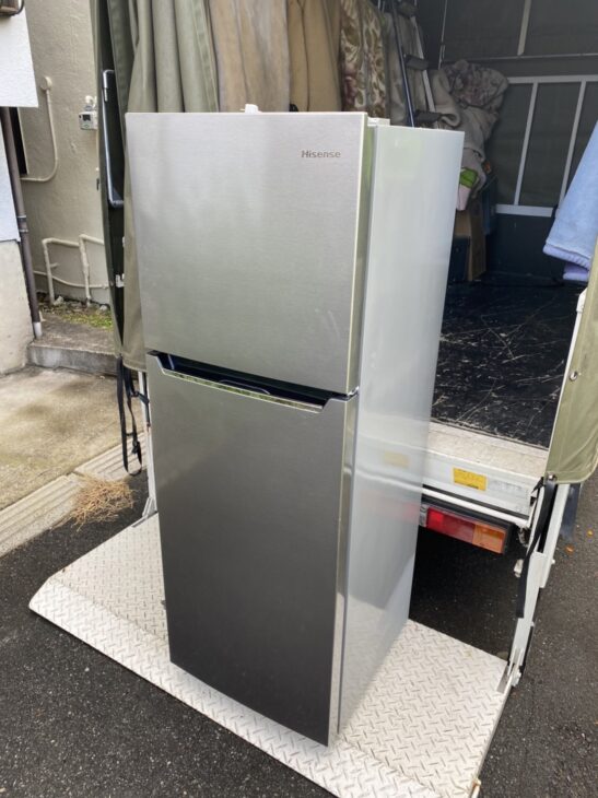 ハイセンス2ドア冷蔵庫 HR-B2302 2020年製の評価で、さいたま市へ