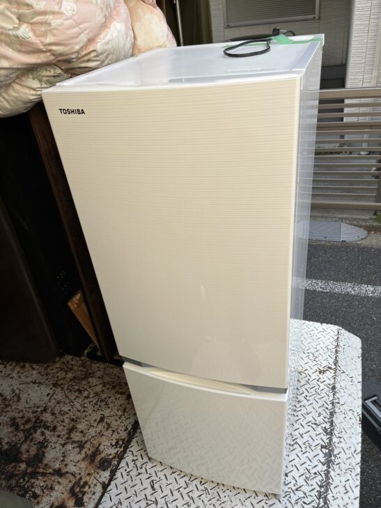 神奈川県大和市[出張買取]2018年製の2ドア冷蔵庫 GR-M15BS（東芝