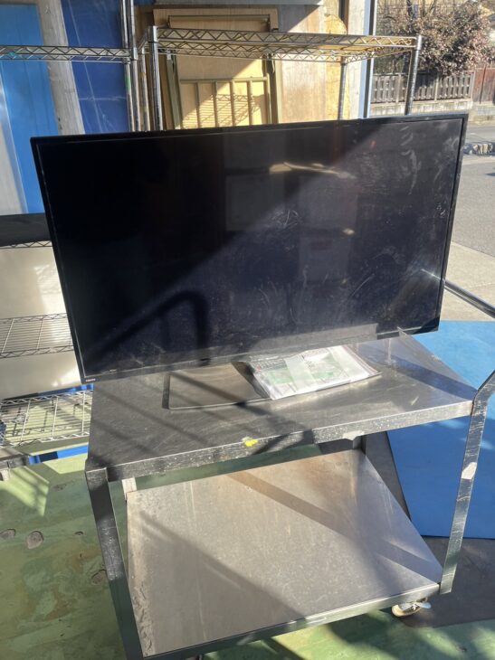買取】シャープ 40型液晶テレビ 4T-C40BJ1 栃木市のお客様宅へ訪問です