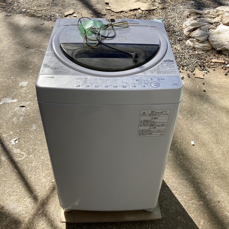 東芝 6.0キロ 全自動洗濯機 AW-6G6 2019年製【出張査定】奈良県生駒市