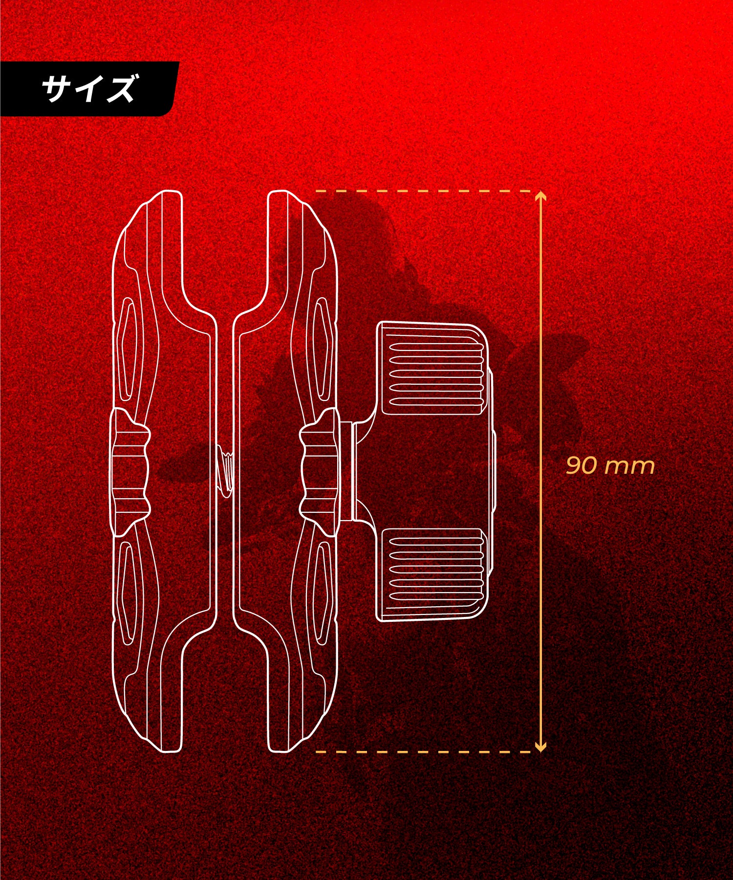 1インチボール用アルミ製中間マウント KDR-J101 – 株式会社Kaedear
