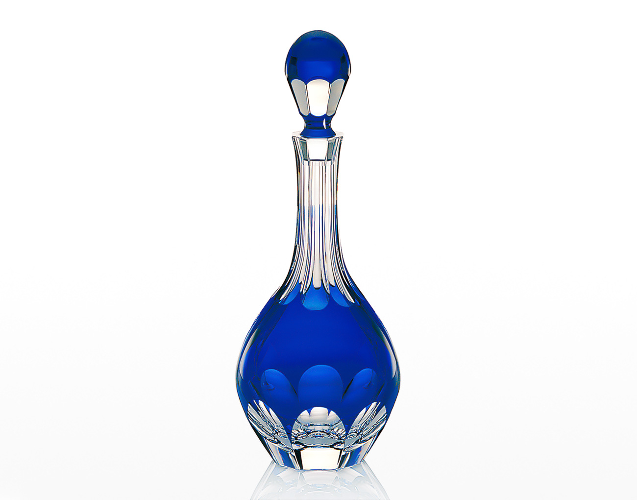 ロイヤルブルー デキャンター | カガミクリスタル