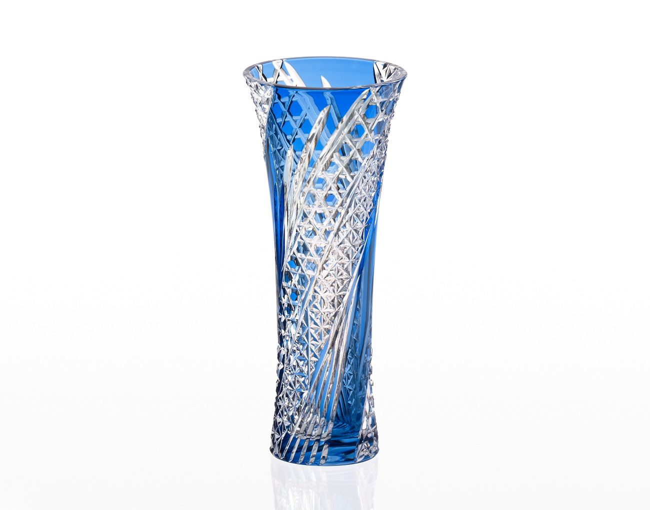 江戸切子 一輪挿＜清流＞ | カガミクリスタル