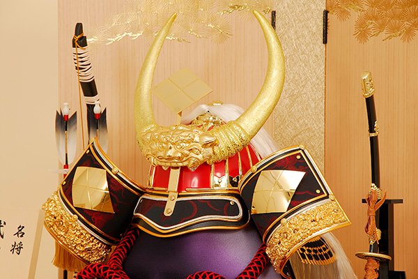 五月人形 K-15 武田信玄 着用兜 収納飾り｜雛人形、五月人形、羽子板