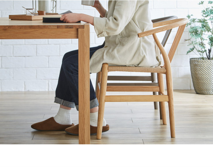 ペーパーコード ダイニングチェア Camino(カミノ) 1脚 4色対応 完成品