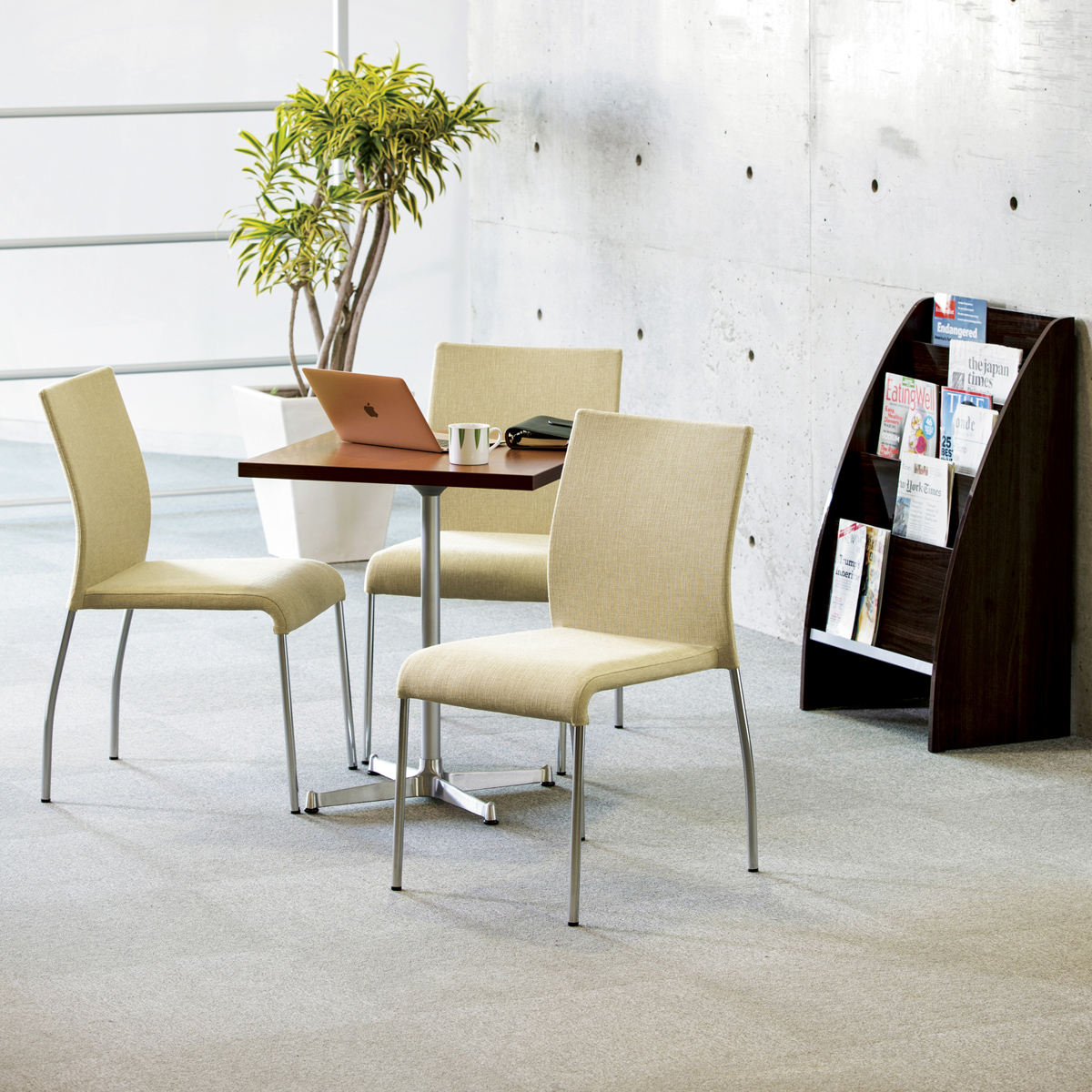 リフレッシュチェアCSL4 幅440 奥行550 高さ830 FI-CSL4 通販