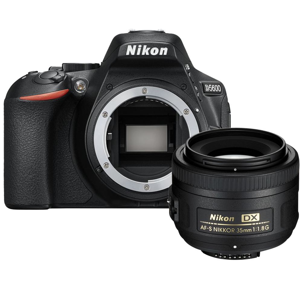 Nikon D5600 + Nikon AF-S 35mm F/1.8G DX