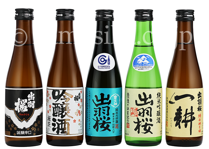 出羽桜 飲み比べギフトセット 米沢・白布温泉かもしかや｜地酒が