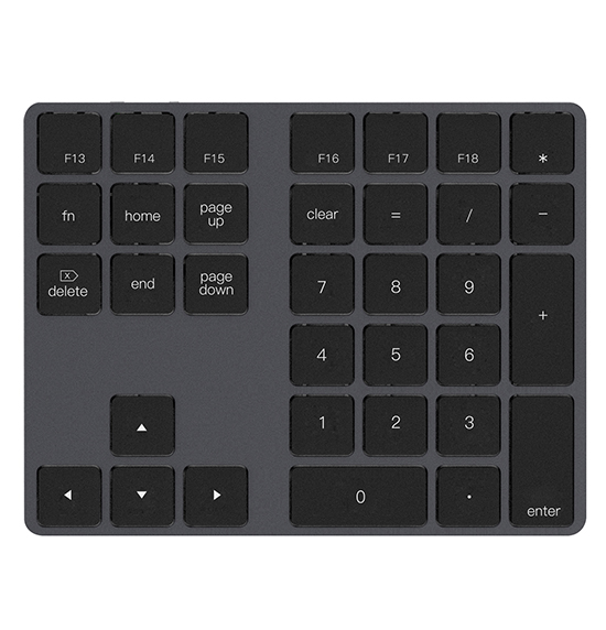 Kanex Slim Numeric Keypad, Space Grey