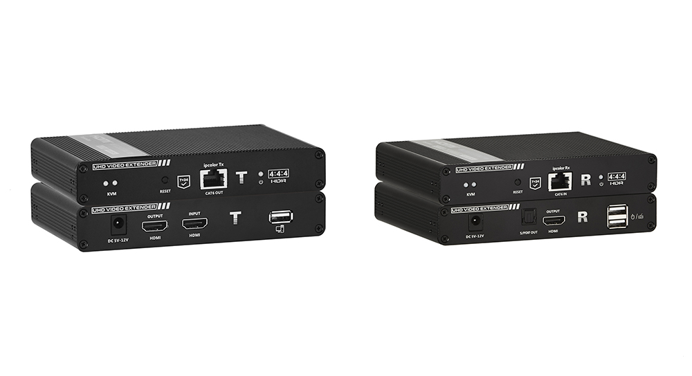 KanexPro 4K60Hz HDMI KVM extender over Cat6 w/ USB 2.0 70M