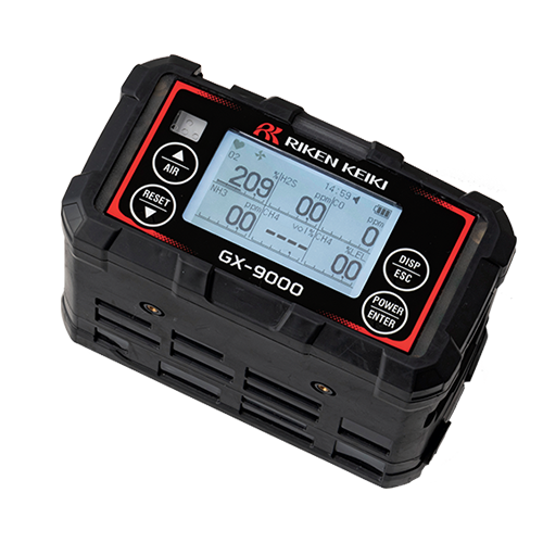 カンツールショップ携帯型 ガス検知器 GX-9000(水素・酸素) 乾電池仕様