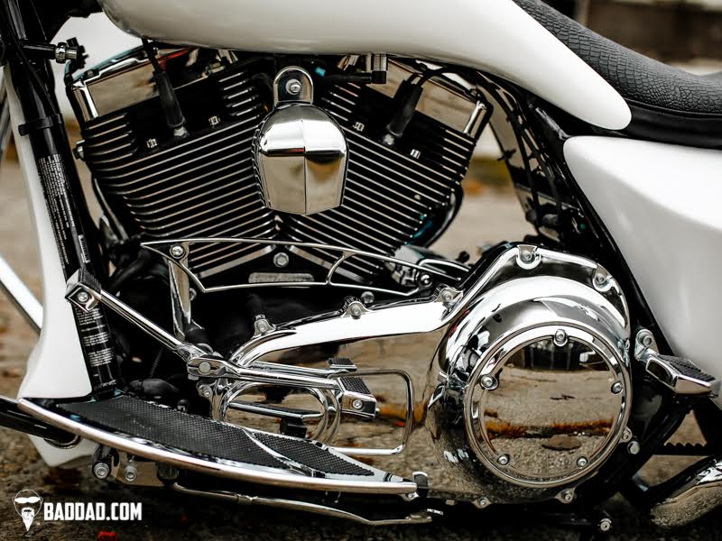 バッドダッド BadDad 992シフトリンケージ クローム/ブラックシフター