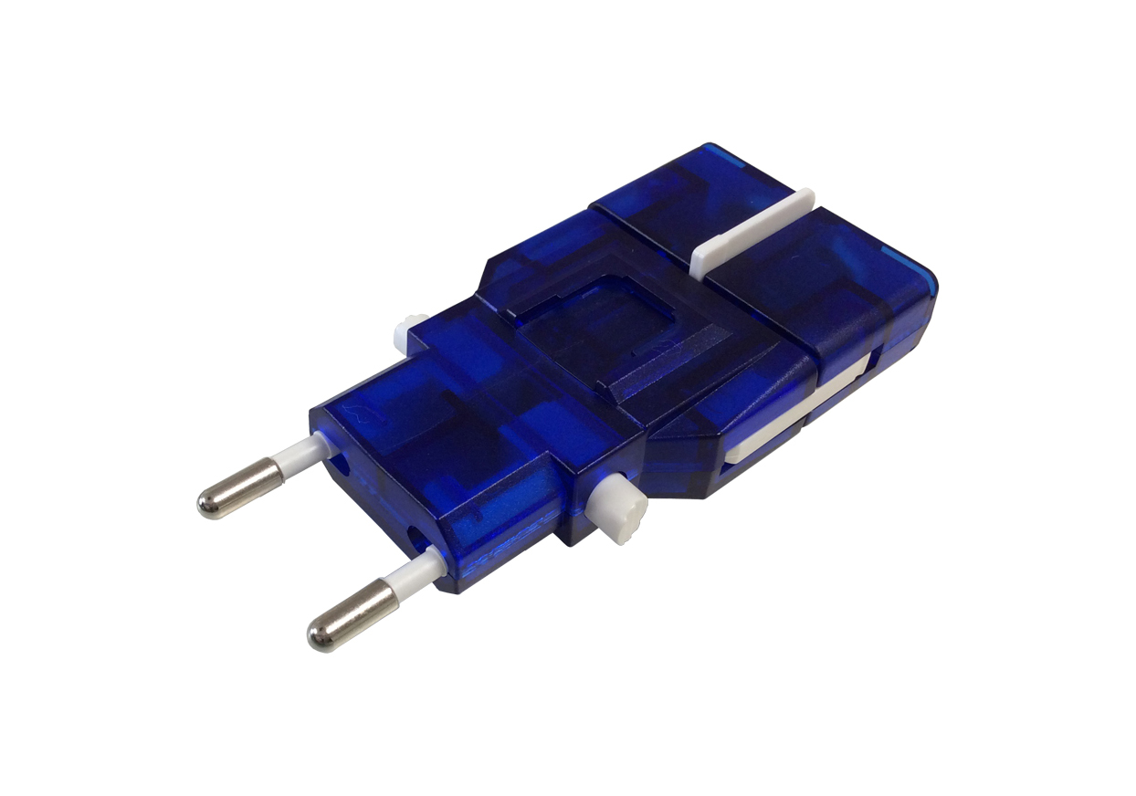 海外用変換プラグ ブルー – カシムラ