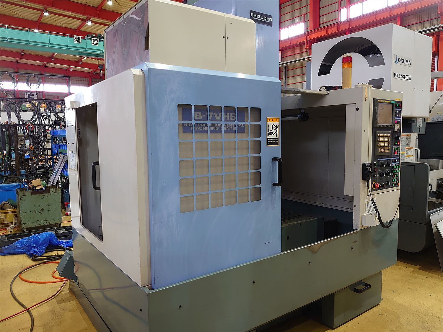 P007784 立型マシニングセンター 静岡鐵工所 B-7VHS | 株式会社 小林機械