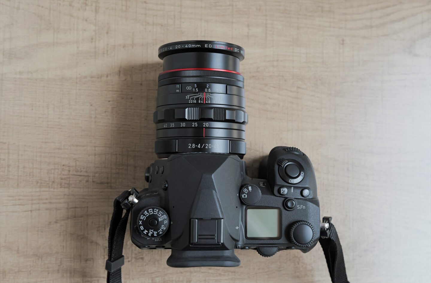 ペンタックス K-3 Mark III Monochrome 20-40 Limitedレンズキットで