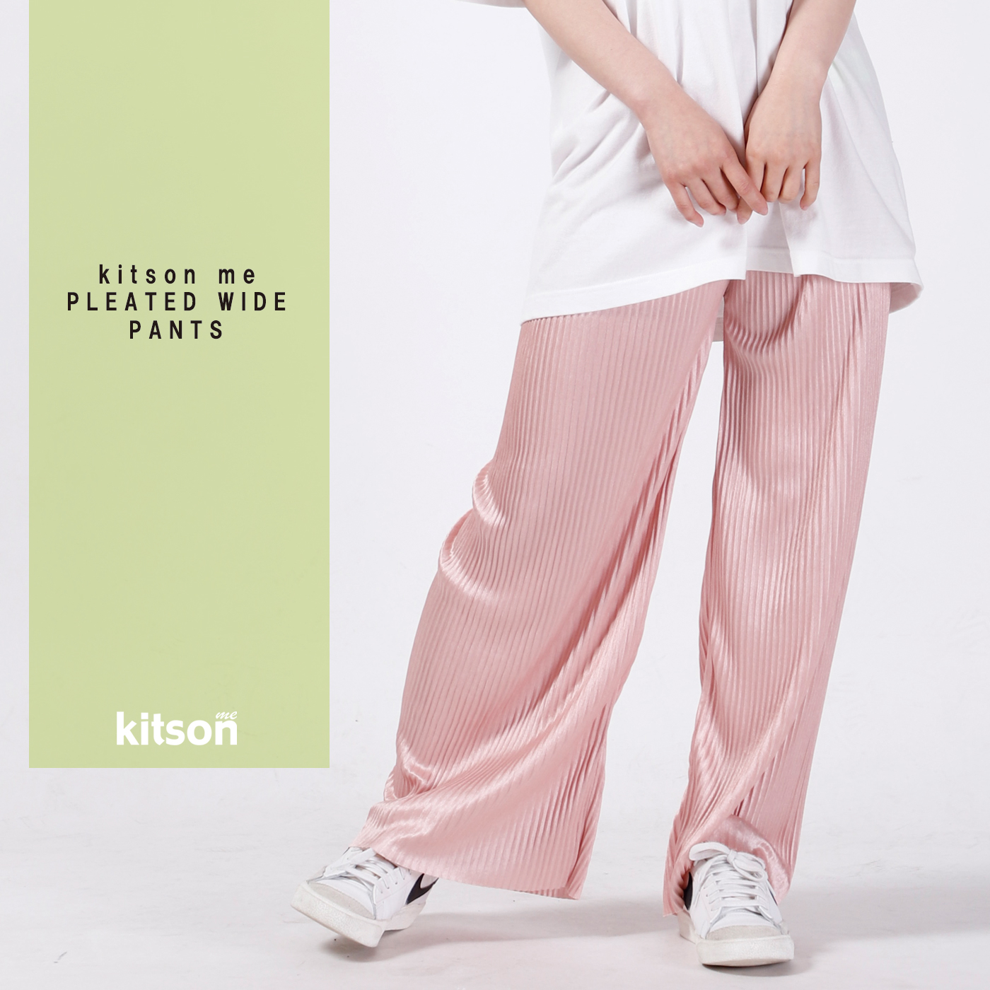 kitson me プリーツワイドパンツ◇