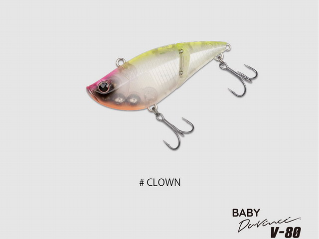 エレメンツ（ELEMENTS） ベビーダヴィンチ V-80FW 80mm/20g 【シーバス
