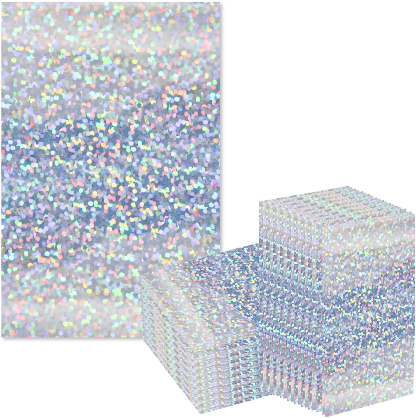 カードスリーブ ホログラム クリア ハードタイプ ドット柄 58x89mm 50