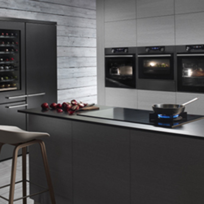 ASKO アスコ「オール冷蔵庫 R2684B ブラックステンレス」370Lの大容量1