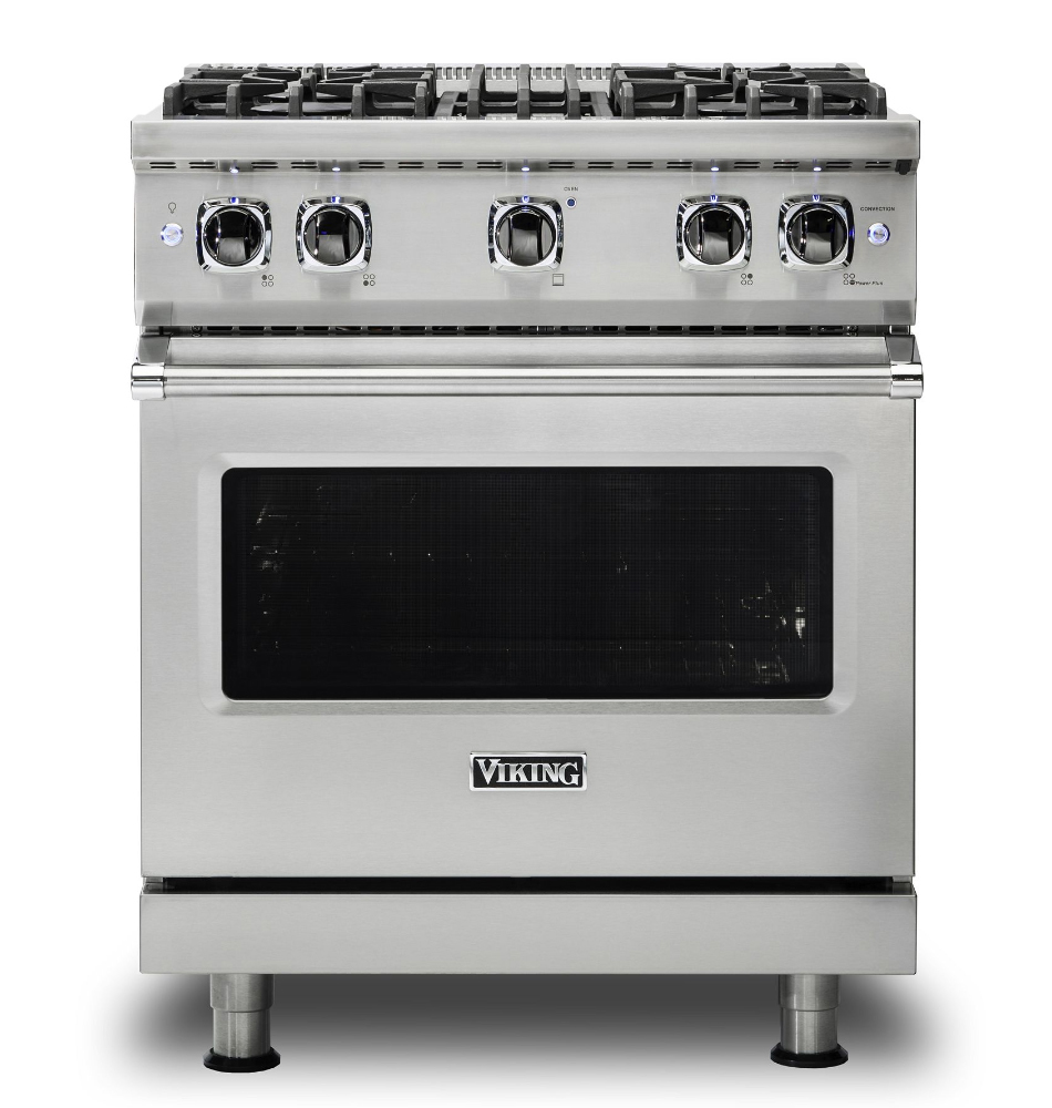 VIKING バイキング「ガスレンジ VGR530-4B」シールドバーナー 幅759mm