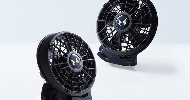 サンエス ファン・バッテリー商品機能比較 / バートル 空調服™・ファン