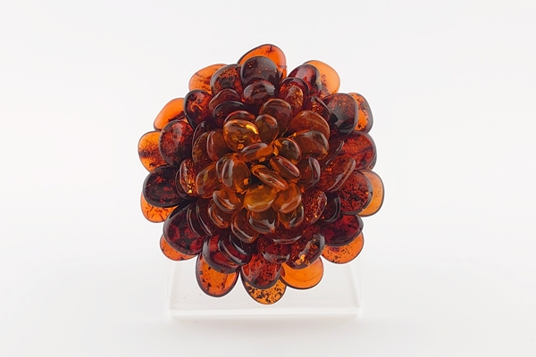 琥珀ブローチ（ペンダント兼用） - 久慈琥珀オンラインショップ