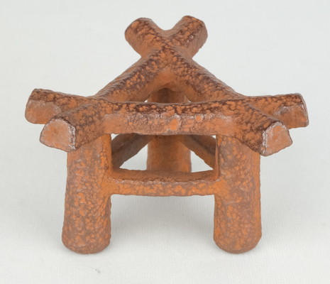 栗山園オンライン通販部 / 【出物】 玄々斎好写蓋置三ツ鳥居 門脇喜平